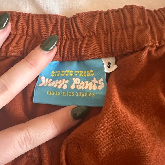 Big Bud Press ☀️ Classic Work Shorts - Burnt Terracotta (Size Small) - Picture 6 of 10